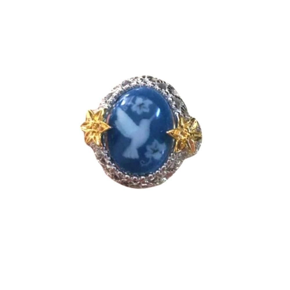 New S925 Peace Ring Size 9
